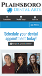 Mobile Screenshot of plainsborodentalarts.com